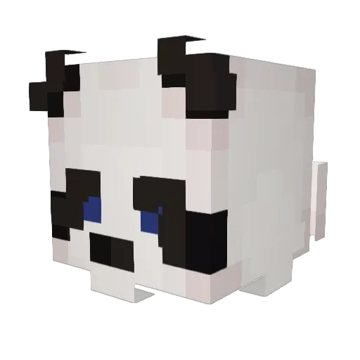 ArkYeen Minecraft avatar head, 3D render