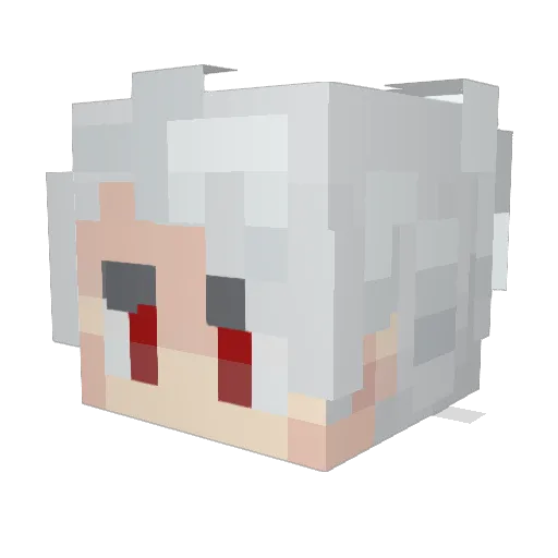 Arkady_fon_Cheka Minecraft avatar head, 3D render