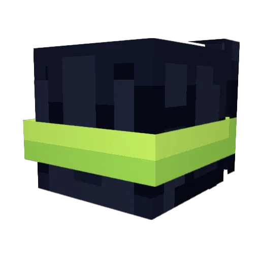 ArkanovBajs Minecraft avatar head, 3D render