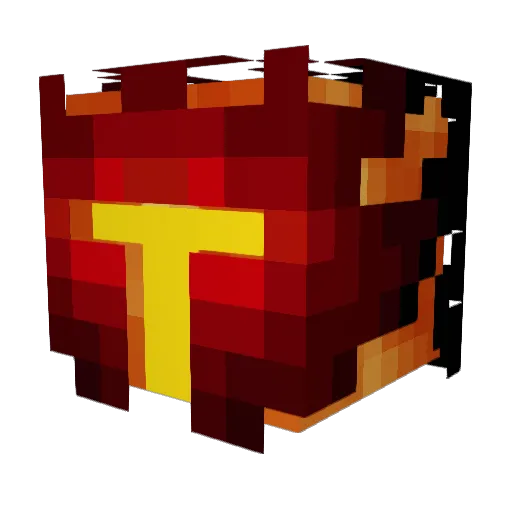 Arkeilam Minecraft avatar head, 3D render