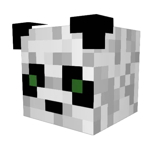 Arkenbrien Minecraft avatar head, 3D render