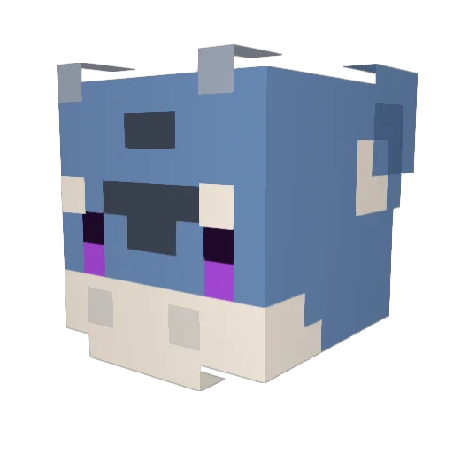 Arkgonis Minecraft avatar head, 3D render