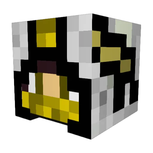 Arkhan_ Minecraft avatar head, 3D render