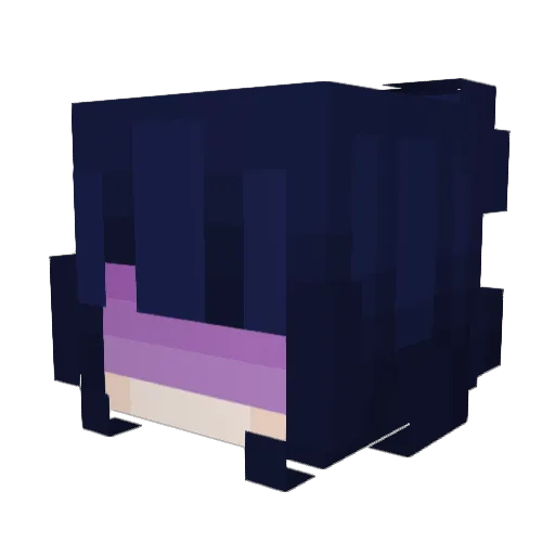 Arkiato69 Minecraft avatar head, 3D render