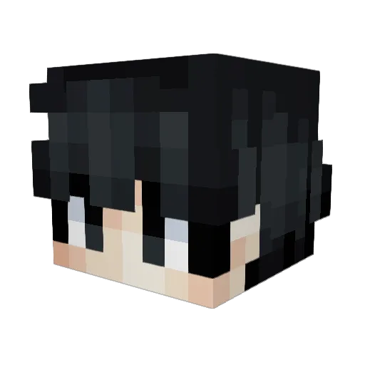 Arkii23 Minecraft avatar head, 3D render