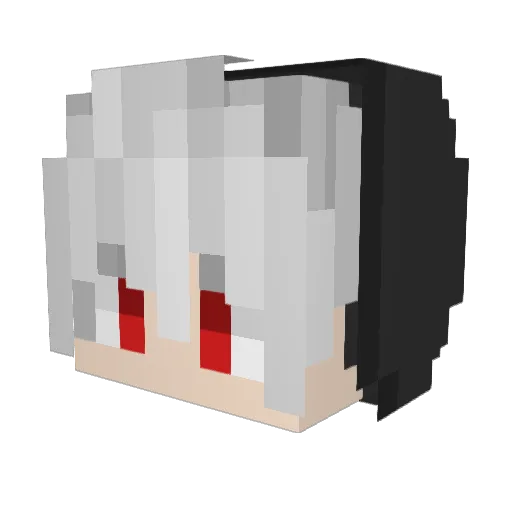Arkpolestar3327 Minecraft avatar head, 3D render