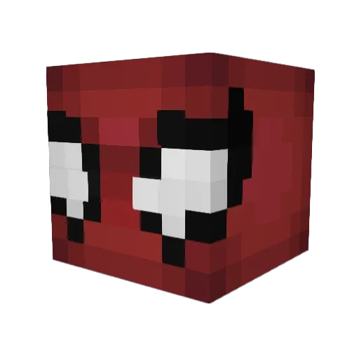 Arkurak Minecraft avatar head, 3D render