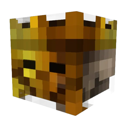Arlock0 Minecraft avatar head, 3D render