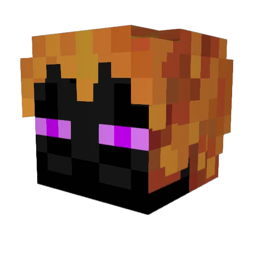 Arlomanzo Minecraft avatar head, 3D render