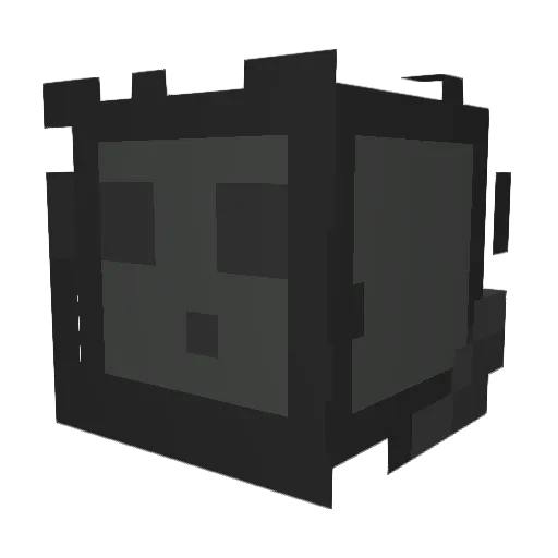 Arm342 Minecraft avatar head, 3D render