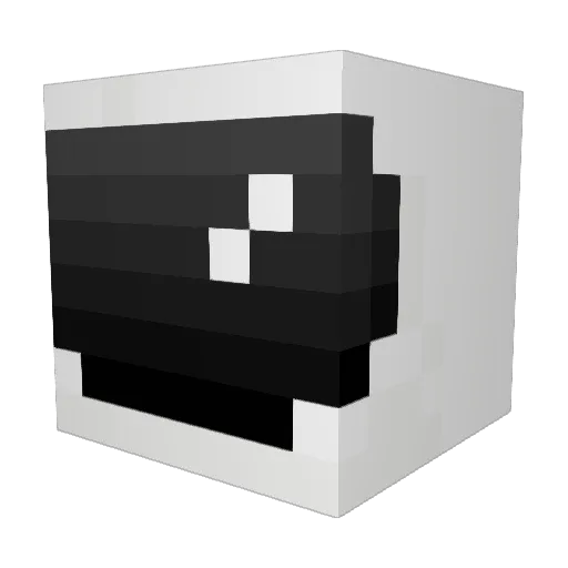 ArmSarasit Minecraft avatar head, 3D render
