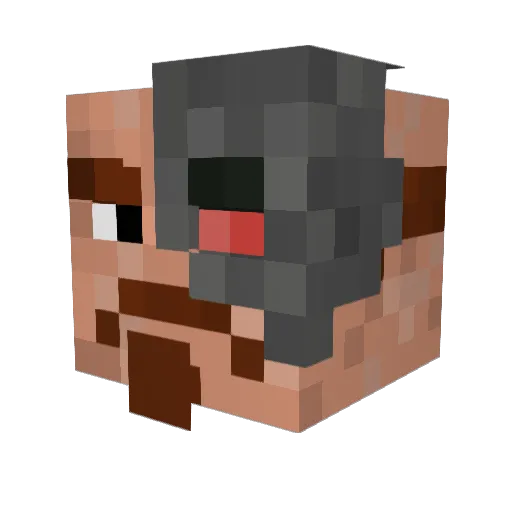 Armageddon_55 Minecraft avatar head, 3D render