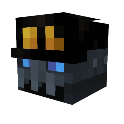 Armageddon_71 Minecraft avatar head, 3D render