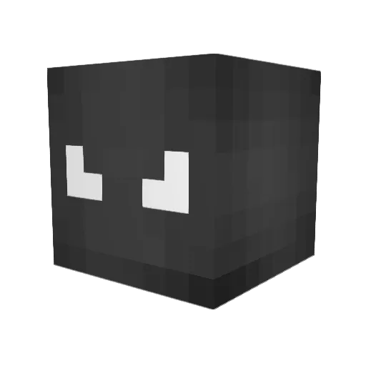 Armagh Minecraft avatar head, 3D render