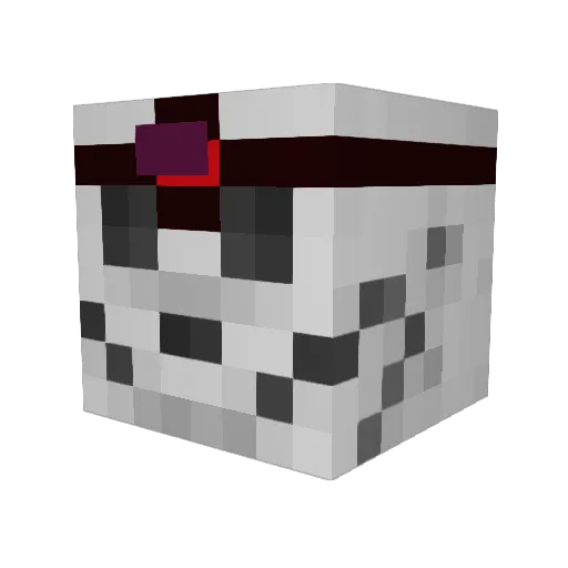 ArmanDouglaz Minecraft avatar head, 3D render