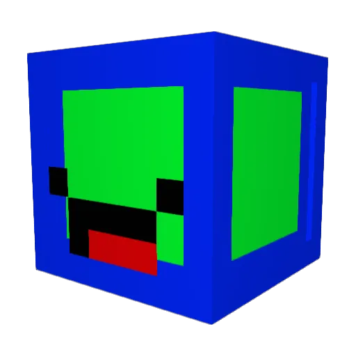 ArmanY14 Minecraft avatar head, 3D render