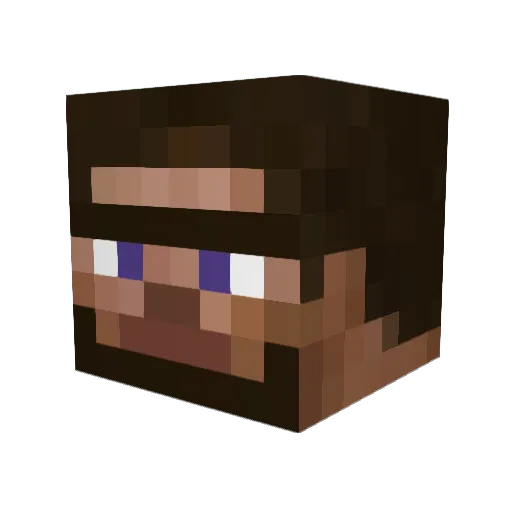 Arman_2005 Minecraft avatar head, 3D render