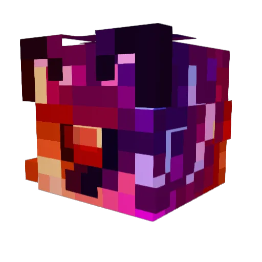 Armandlord Minecraft avatar head, 3D render