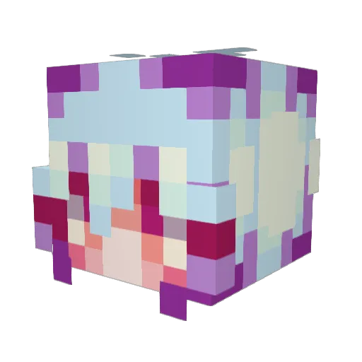 Armantis12 Minecraft avatar head, 3D render