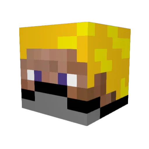 Armara1994 Minecraft avatar head, 3D render
