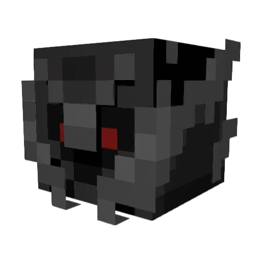 ArmedChief Minecraft avatar head, 3D render
