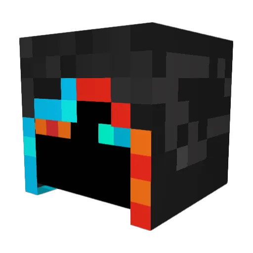 Armichas Minecraft avatar head, 3D render