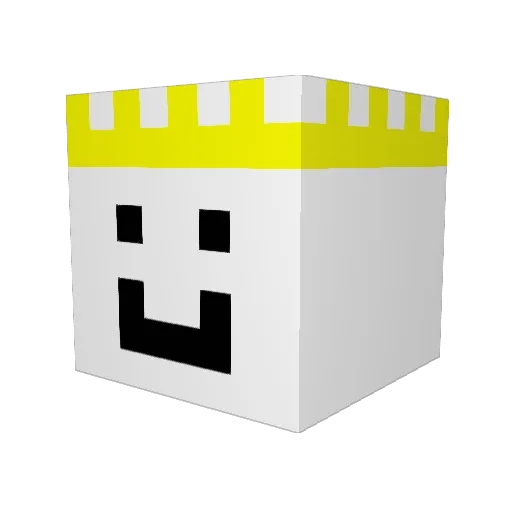 Arminba18 Minecraft avatar head, 3D render