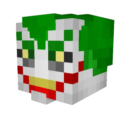 Arminxpe Minecraft avatar head, 3D render