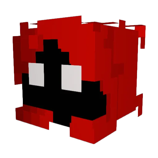 Armondeus Minecraft avatar head, 3D render
