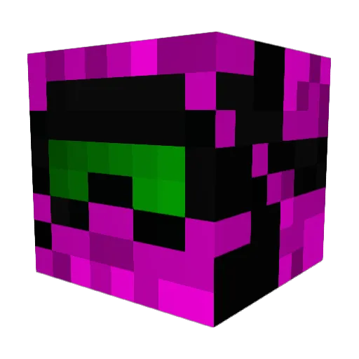 ArmorMaciek Minecraft avatar head, 3D render