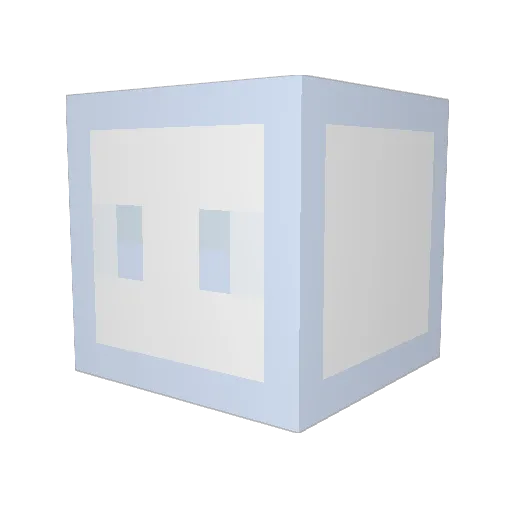 Armorik Minecraft avatar head, 3D render