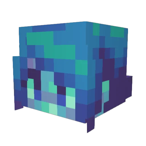 Armscelli Minecraft avatar head, 3D render