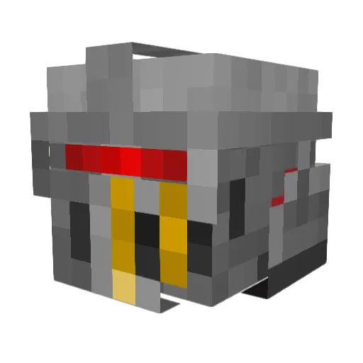 Armybeast18 Minecraft avatar head, 3D render