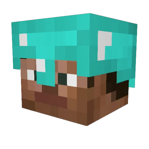 ArnarFreyr8 Minecraft avatar head, 3D render
