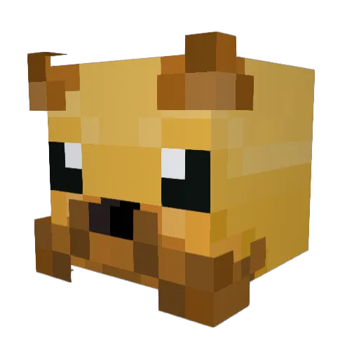 Arnaud_Typhon Minecraft avatar head, 3D render