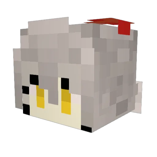 Arne_000 Minecraft avatar head, 3D render
