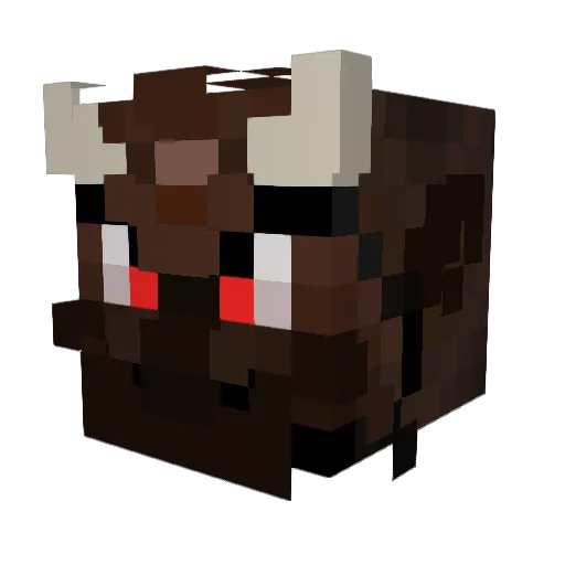 Arnhorst Minecraft avatar head, 3D render