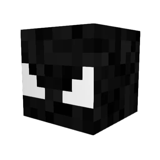 ArninKin Minecraft avatar head, 3D render