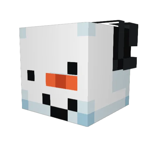 ArnoShok0 Minecraft avatar head, 3D render