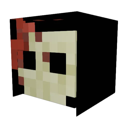 Arnowe Minecraft avatar head, 3D render
