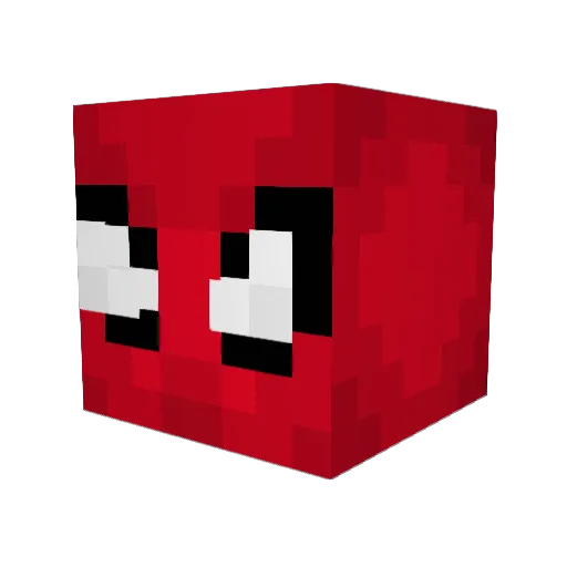 Arnst45 Minecraft avatar head, 3D render