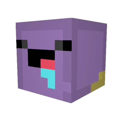 Arnvud Minecraft avatar head, 3D render