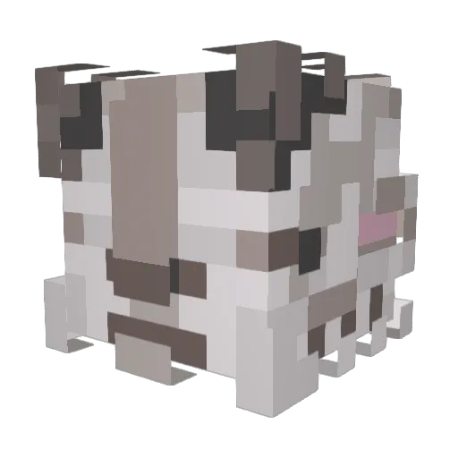 Aro_Dionysus Minecraft avatar head, 3D render