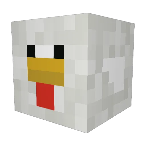 Arodwyn Minecraft avatar head, 3D render