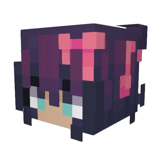 Aroe_sugar Minecraft avatar head, 3D render