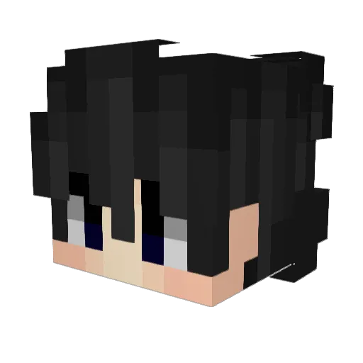 AronHarang Minecraft avatar head, 3D render