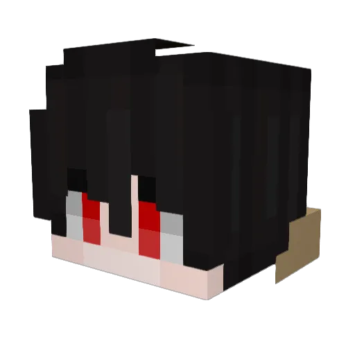 Aronne_56 Minecraft avatar head, 3D render