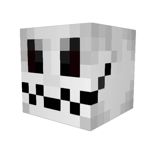Arownite Minecraft avatar head, 3D render