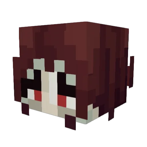 Arpes_ Minecraft avatar head, 3D render