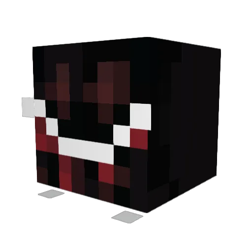 Arquiteto Minecraft avatar head, 3D render